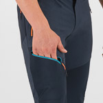 KARPOS WALL ADVANCE PANTS OUTER SPACE/VULCAN