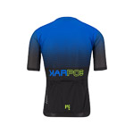 Karpos VAL VIOLA dres Black/Indigo Bunting/Green Fluo