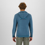 KARPOS COPPOLO MERINO FULL ZIP HOODIE STARGAZER/NIAGARA