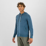KARPOS COPPOLO MERINO FULL ZIP HOODIE STARGAZER/NIAGARA