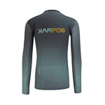 Karpos Val Di Dentro Jersey Ls Black/North Atlantic/Lemon Cur