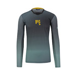 Karpos Val Di Dentro Jersey Ls Black/North Atlantic/Lemon Cur