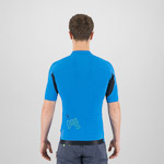 Karpos PRALONGIA EVO dres Indigo Bunting/Black