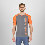 KARPOS MOVED EVO JERSEY OUTER SPACE/SCARLET IBIS