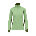 Karpos PIZZOCCO EVO FULL-ZIP dámska flíska arcadian/cedar green