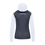 KARPOS AMBRIZZOLA W FULL-ZIP HOODIE OMBRE BLUE/BRIGHT WHITE