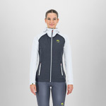 KARPOS AMBRIZZOLA W FULL-ZIP HOODIE OMBRE BLUE/BRIGHT WHITE