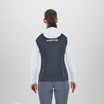 KARPOS AMBRIZZOLA W FULL-ZIP HOODIE OMBRE BLUE/BRIGHT WHITE
