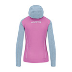 KARPOS AMBRIZZOLA W FULL-ZIP HOODIE BLOOM/MIST