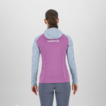 KARPOS AMBRIZZOLA W FULL-ZIP HOODIE BLOOM/MIST