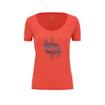 Karpos Crocus W T-Shirt Hot Coral