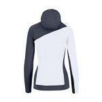 KARPOS AVERAU W FULL-ZIP HOODIE FLEECE BRIGHT WHITE/OMBRE BLUE