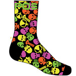 Karpos Green Fire Ponožky čierne/multicolor