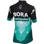 Sportful Detský dres Bora-hansgrohe čierny/Bora zelený