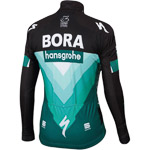Sportful PARTIAL PROTECTION bunda Bora-hansgrohe čierna/BORA zelená
