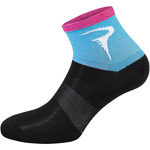Pinarello Dots dámske ponožky #iconmakers čierne/modré/biele