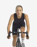 Pinarello F dámske kraťasy s trakmi čierne